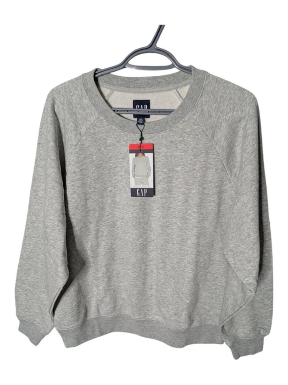 NWT Gap Women's Crewneck Sweatshirt Grey Size‎ Medium